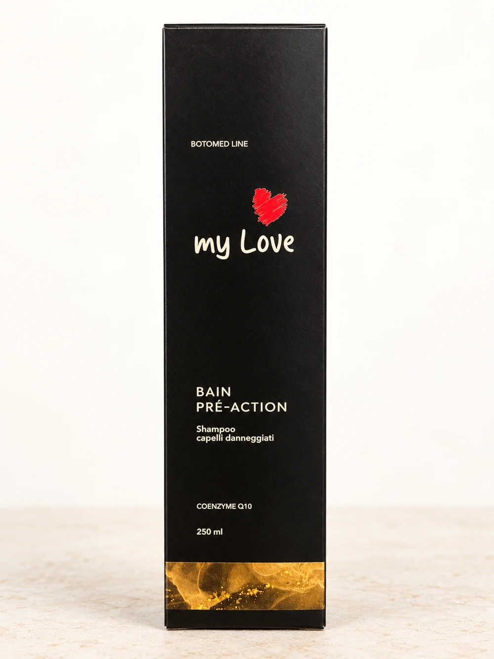 myLove Bain Pré-Action, emballage original avec le modèle de la collection