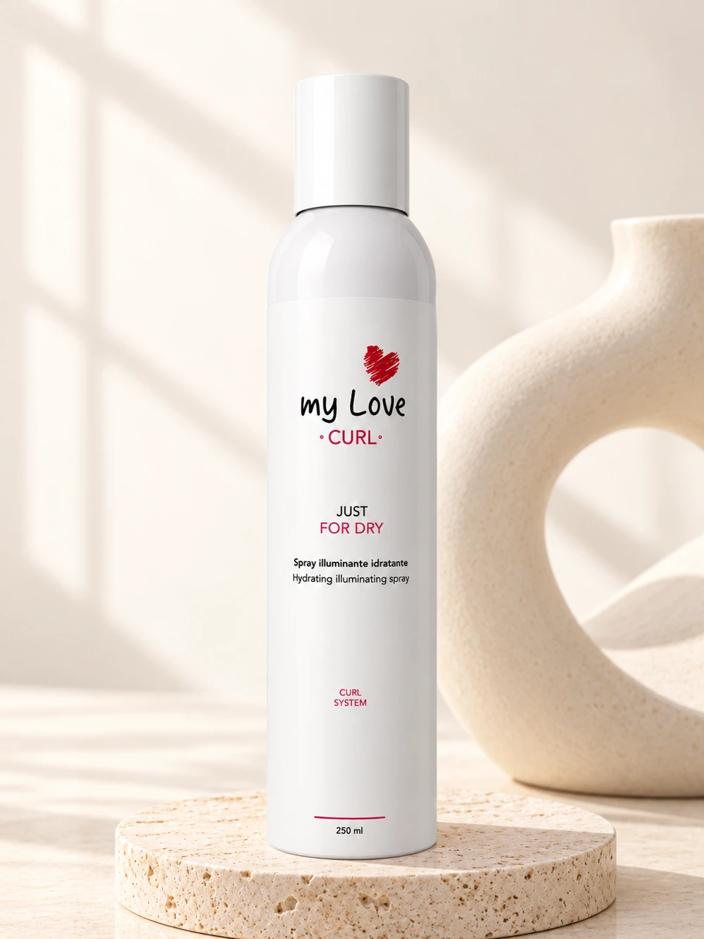 myLove Just for Dry sur fond clair