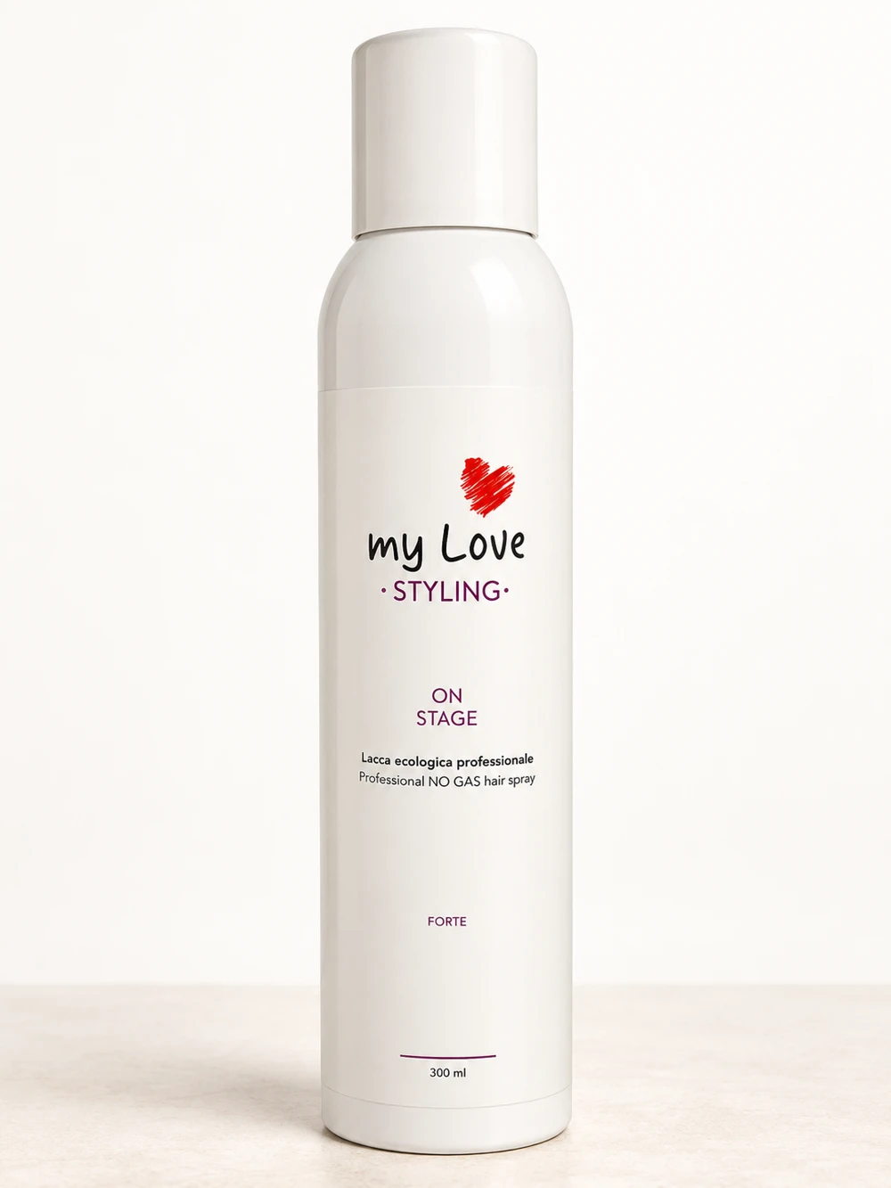 myLove On Stage, emballage original sur fond clair